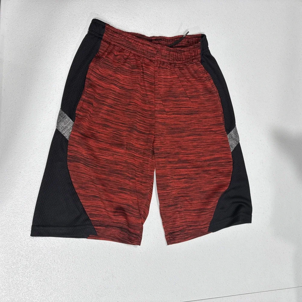 Lot of 3 T-Shirts & Pull On Short Boys Sz M Pullover Casual Everyday Orange Red